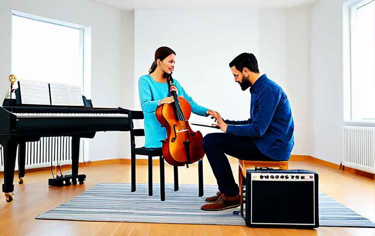 연주가로서 다양한 경력을 쌓는 방법 - Musician Networking Event**

"A fully clothed, professional musician in appropriate attire, engaging...