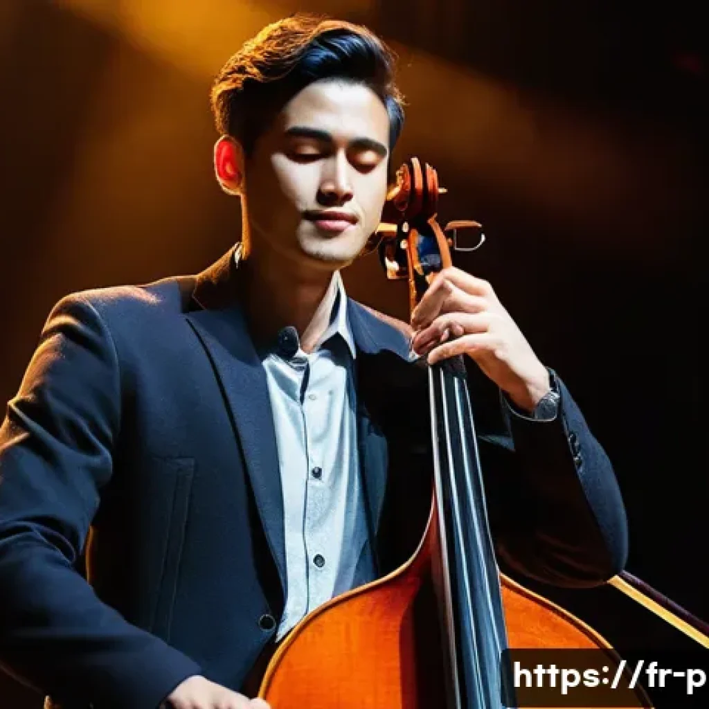 연주가를 위한 직업 윤리 강의 - **Prompt: The Soulful Performer**
    "A solo musician, of ambiguous gender, stands on a moderately ...